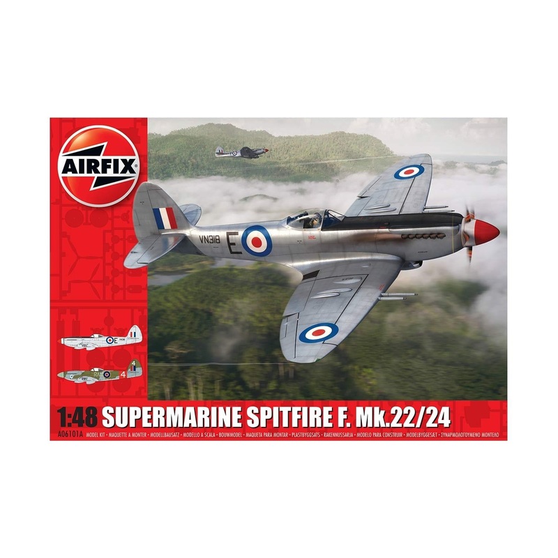 Airfix A06101A Supermarine Spitfire F.Mk.22/24 1:48 Scale