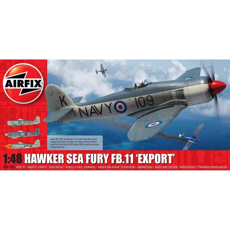 Airfix A06106 Hawker Sea Fury FB.11 'Export' 1:48 Scale