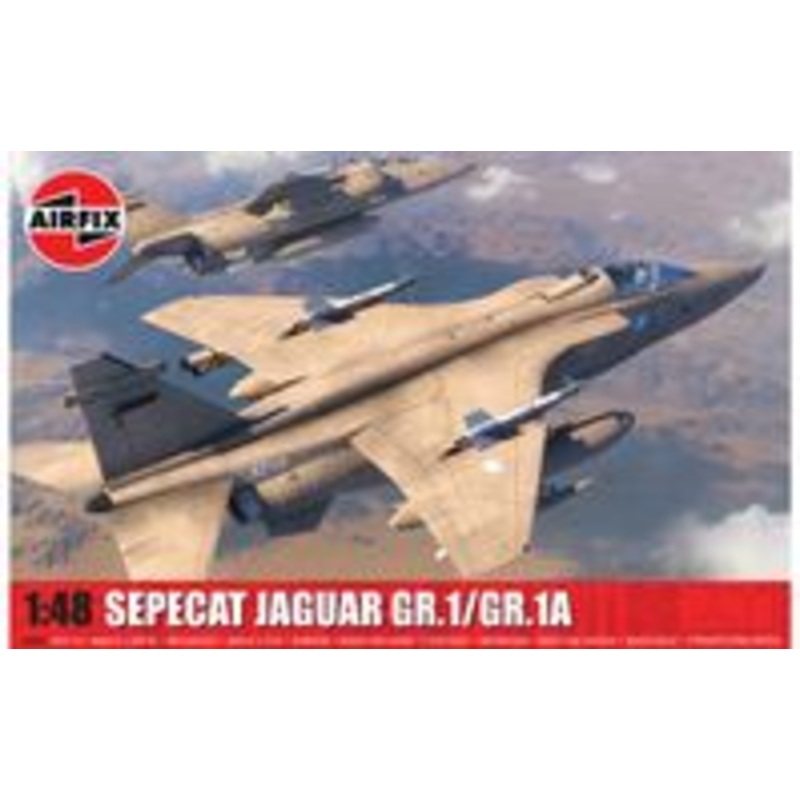 AIRFIX A11010 SEPECAT Jaguar GR.1/GR.1A 1:48 Scale