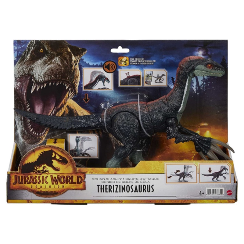 JURASSIC WORLD GWD65 SOUND SLASHIN THERIZINOSAURUS