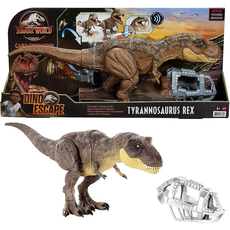 JURASSIC WORLD GWD67 STOMP N ESCAPE TYRANNOSAURUS REX