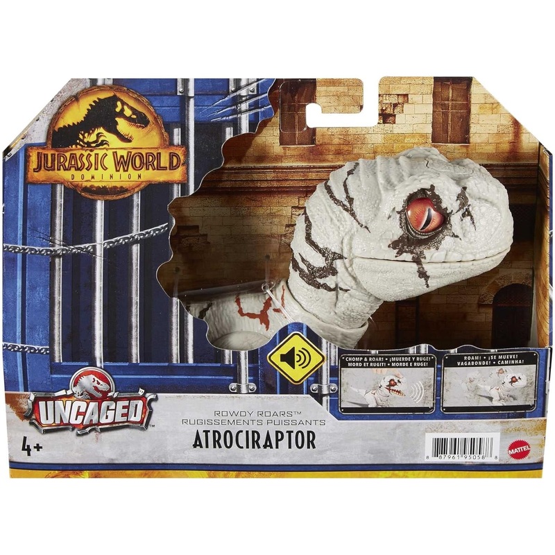 JURASSIC WORLD GWY57 ROWDY ROARS ATROCIRATOR UNCAGED