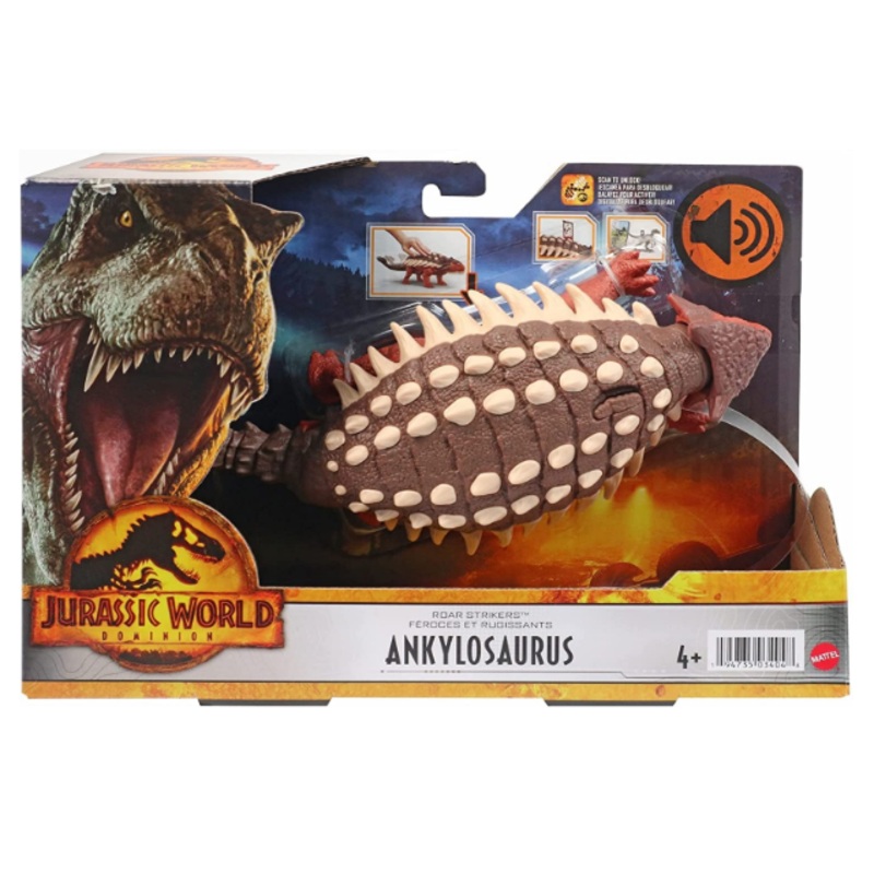 JURASSIC WORLD HDX36 ROAR STRIKERS ANKYLOSAURUS