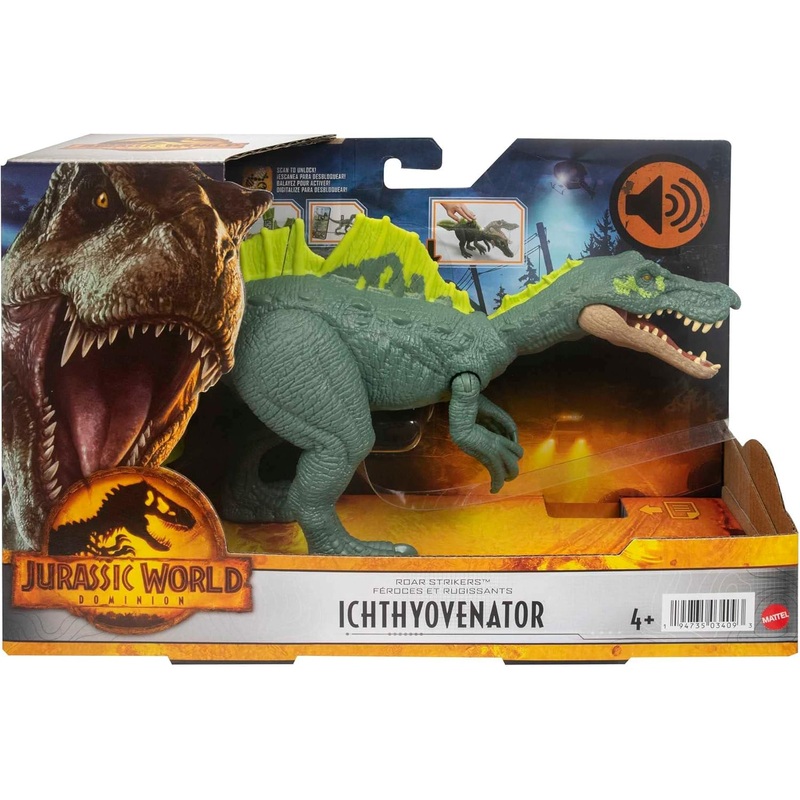 JURASSIC WORLD HDX44 ROAR STRIKERS ICHTHYOVENATOR