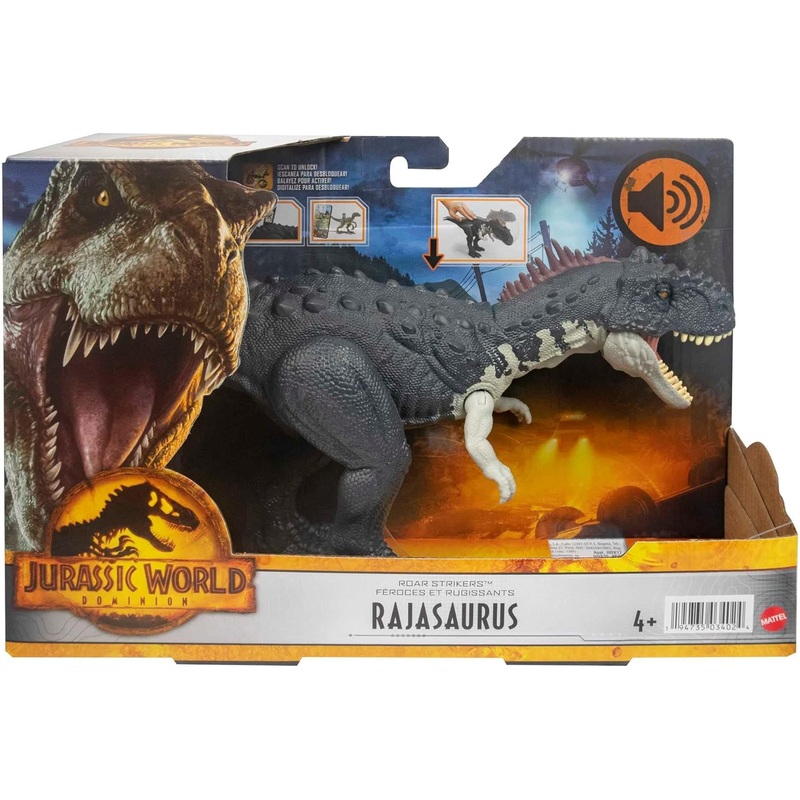 JURASSIC WORLD HDX45 ROAR STRIKERS RAJASAURUS
