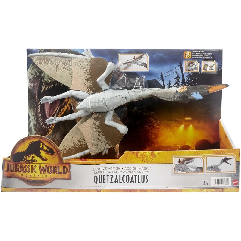 JURASSIC WORLD HDX47 MASSIVE ACTION YANCHUANOSAURUS OR QUETZALCOATUS (ONE SUPPLIED AT RANDOM)
