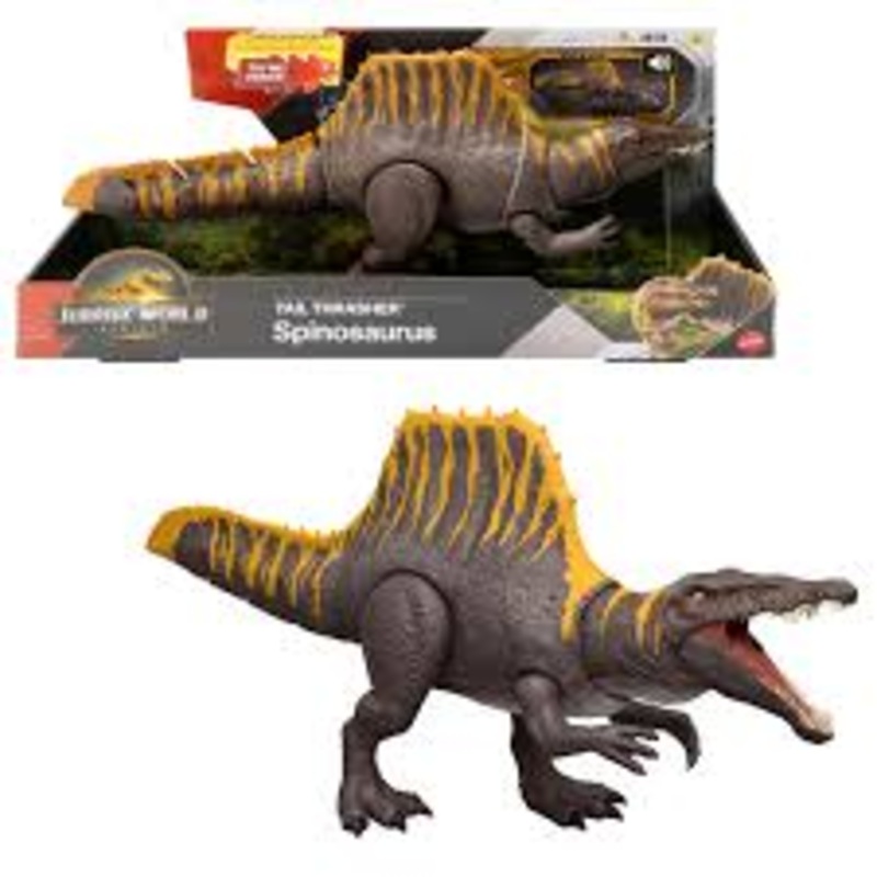 JURASSIC WORLD REBIRTH JGB56 TAIL THRASHER SPINOSAURUS