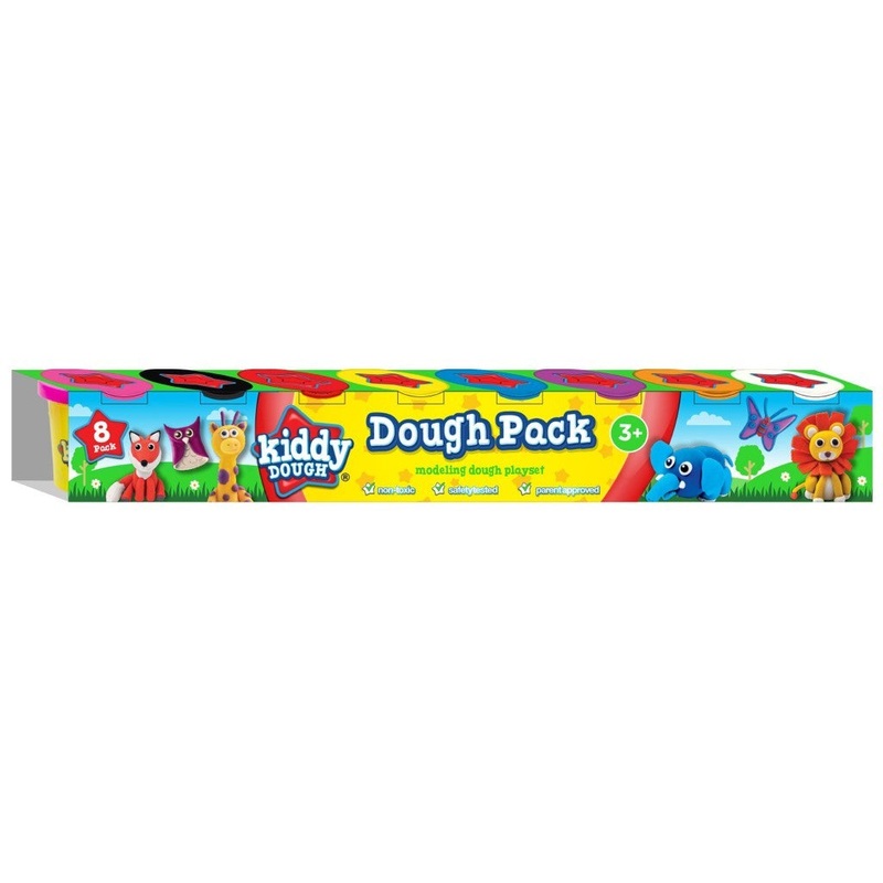 KIDDY DOUGH 8 TUB PACK