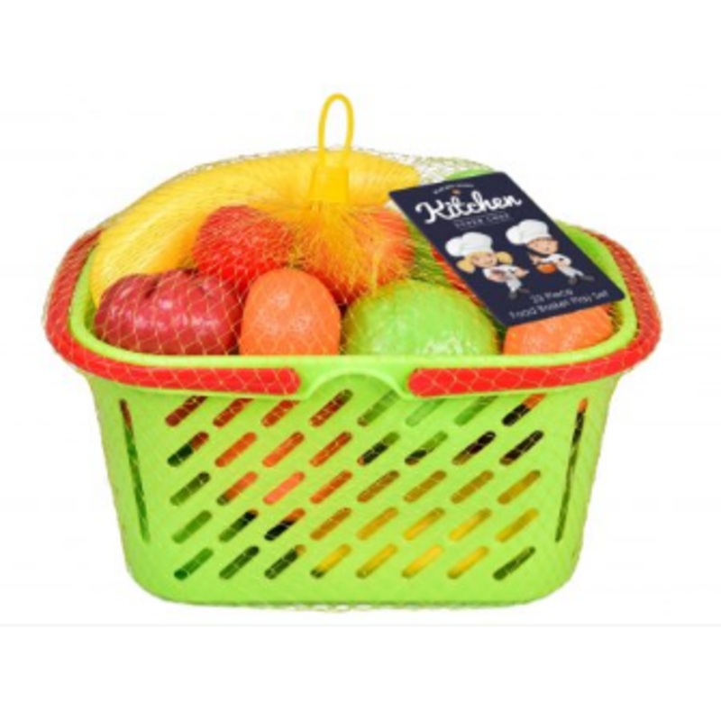 KITCHEN SUPER CHEF TY5322 FOOD BASKET 23 PIECE PLAYSET
