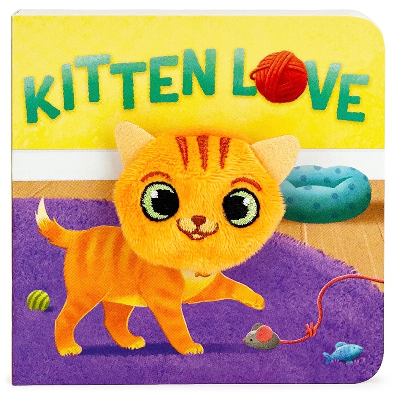 KITTEN LOVE FINGER PUPPET BOARD BOOK