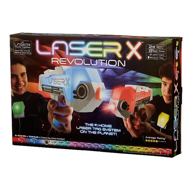 LASER X REVOLUTION 88046 DOUBLE BLASTER SET