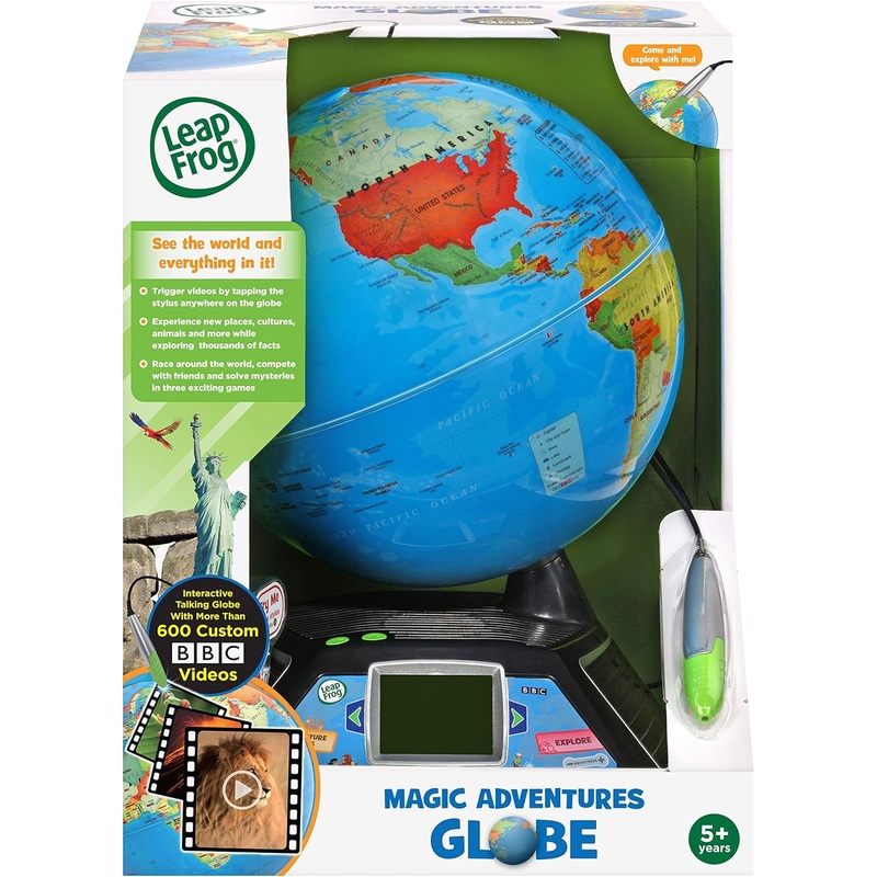 LEAP FROG 605403 MAGIC ADVENTURES INTERACTIVE GLOBE
