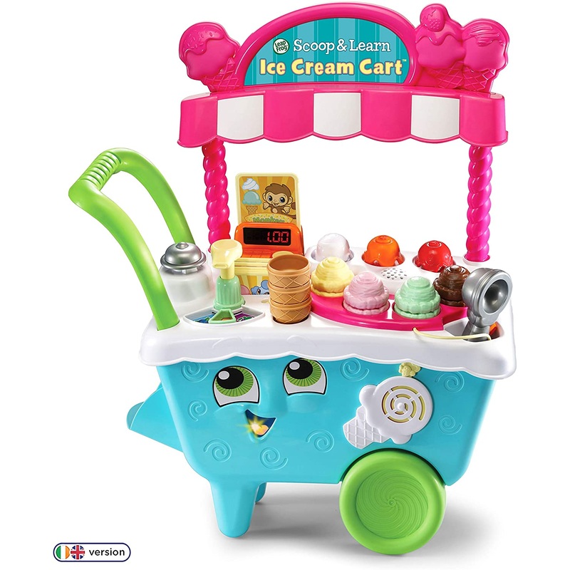 LEAPFROG 600703 SCOOP AND LEARN ICE CREAM CART