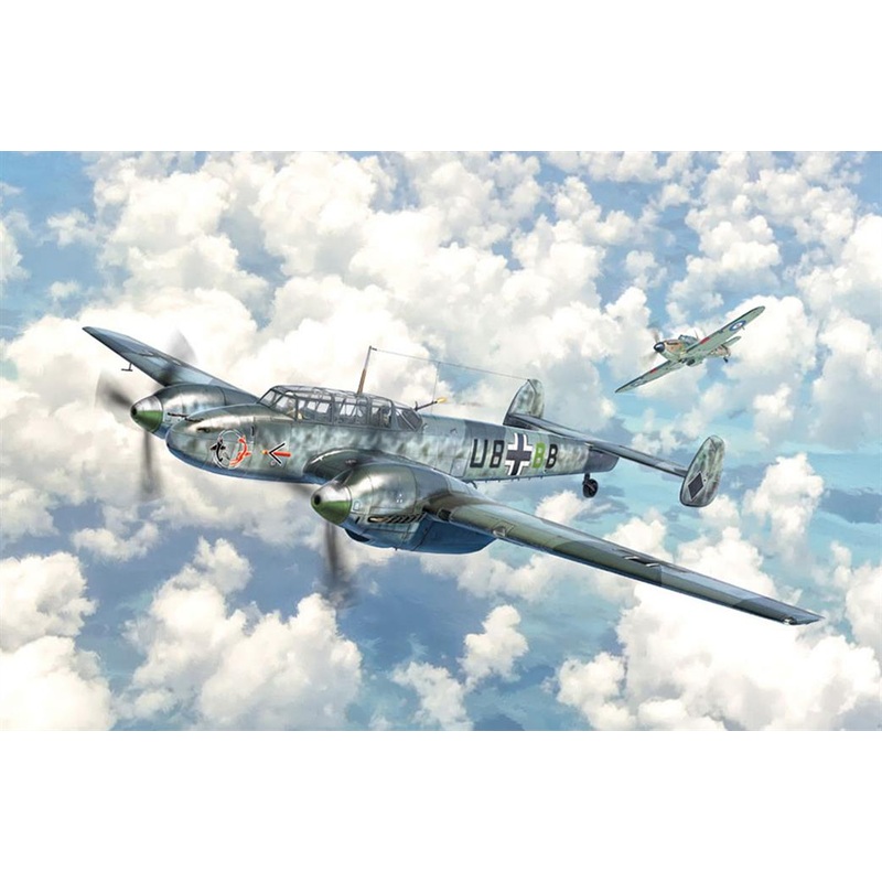 ITALERI 049 BF-110 C3/C4 Zestorer RR  1/72 SCALE AIRCRAFT KIT