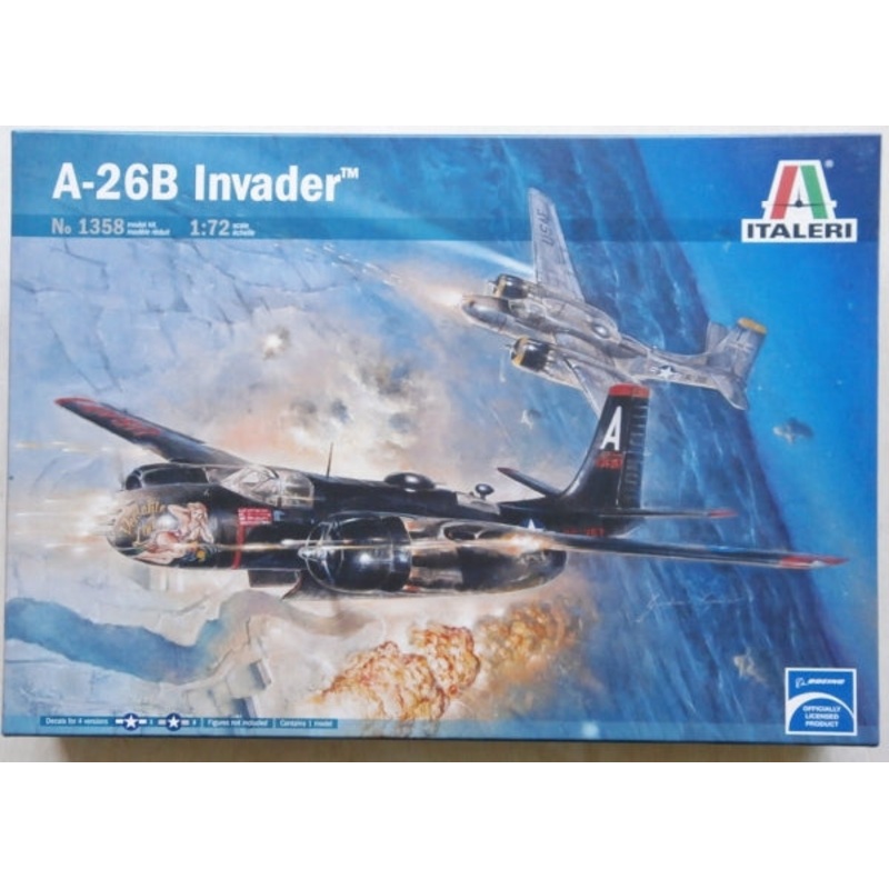 ITALERI 1358 A-26B INVADER 1/72 SCALE