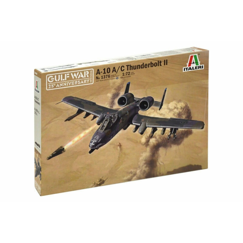 ITALERI 1376 A-10A/C THUNDERBOLT II 1/72 SCALE