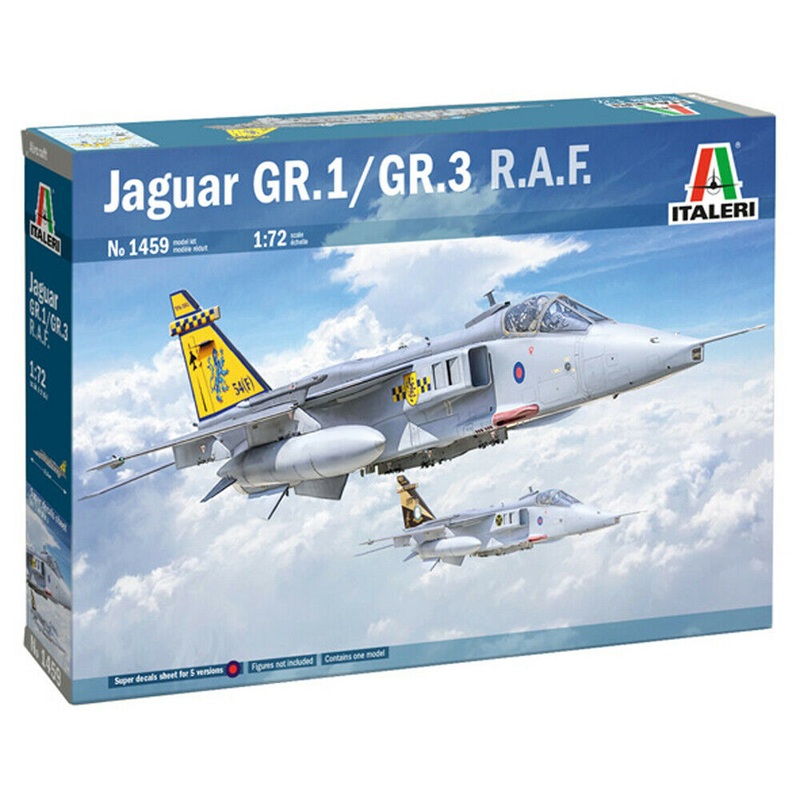 ITALERI 1459 JAGUAR GR1/GR3 1/72 SCALE PLASTIC MODEL KIT
