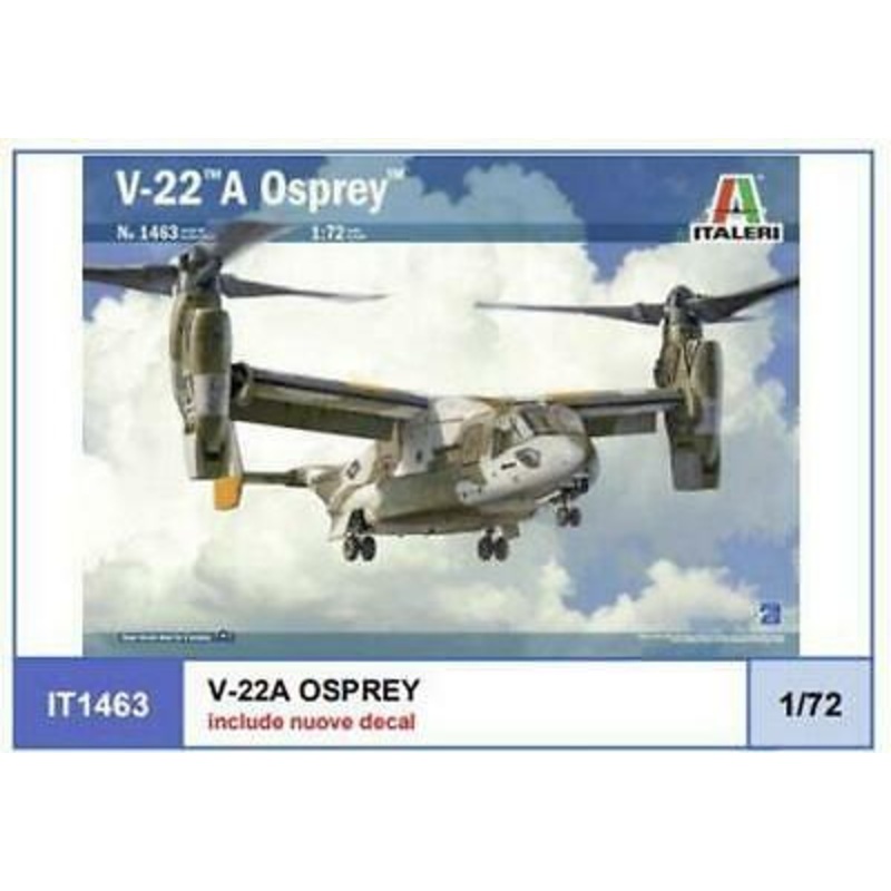 ITALERI 1463 V.22 A OSPREY  1/72 SCALE PLASTIC MODEL KIT