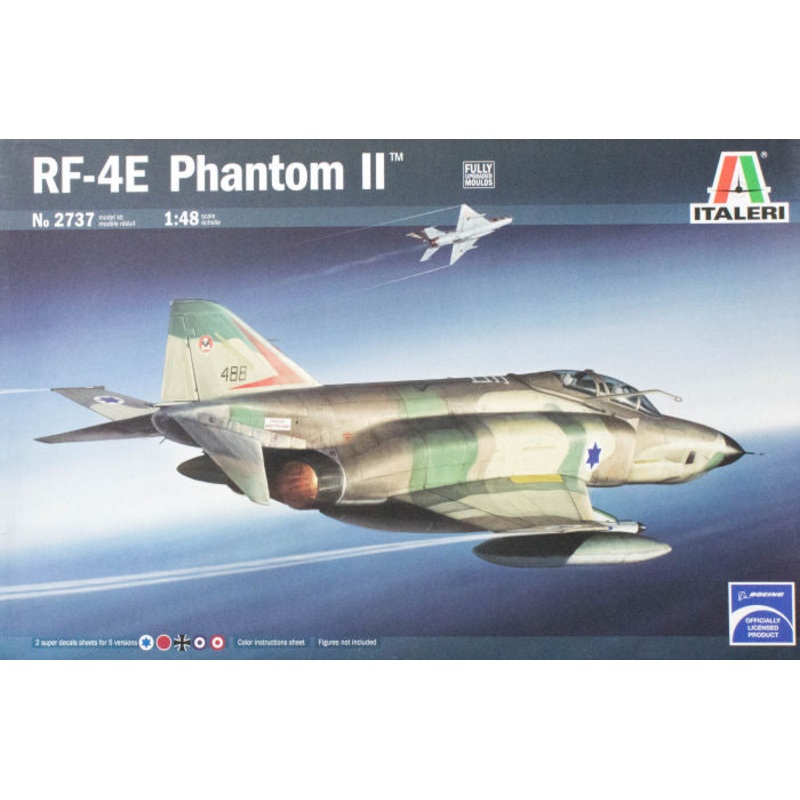 ITALERI 2737 RF-4E PHANTOM II 1/48 SCALE