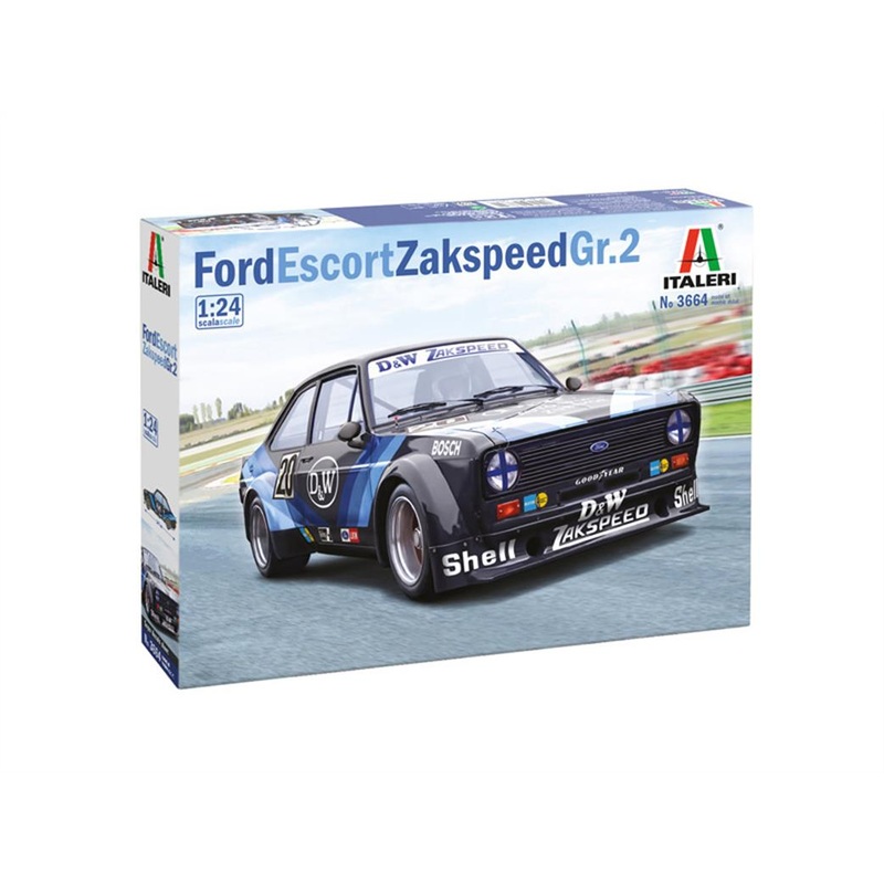 Italeri 3664 Ford Escort Zakspeed Gr.2 Car Kit 1/24