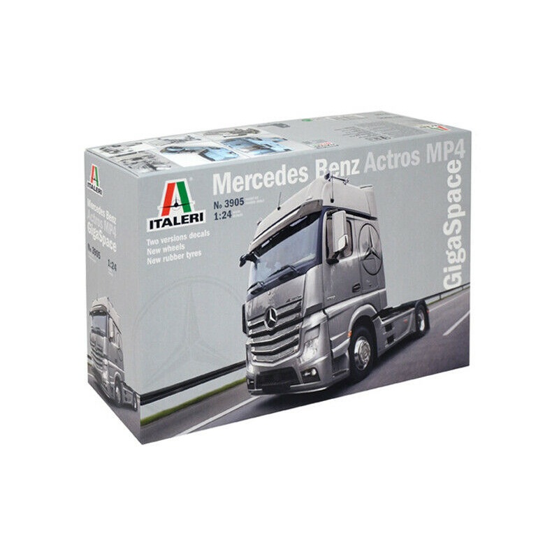 ITALERI 3905 Mercedes Benz Actros MP4 Giga Space  Plastic Model Kit 1/24 SCALE
