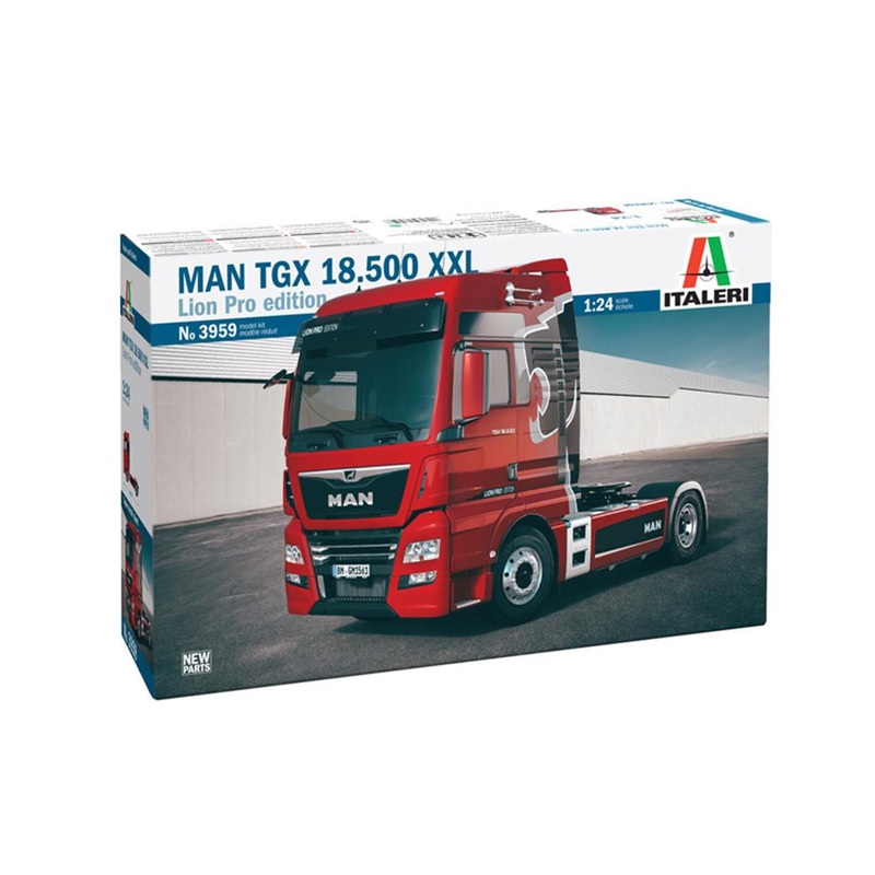 ITALERI 3959  MAN TGX XXl D-38 TRUCK KIT 1/24 SCALE