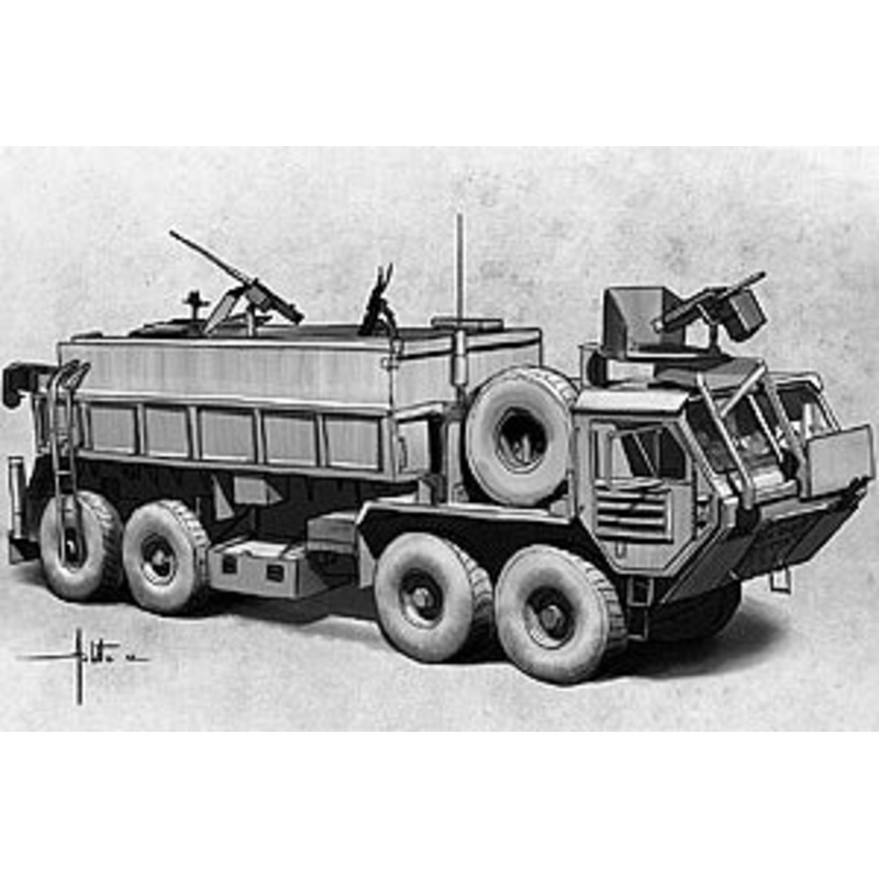 ITALERI 6510 HEMITT GUN TRUCK 1/35 SCALE