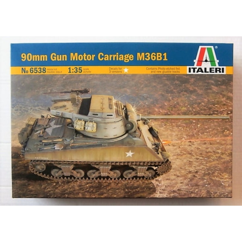 ITALERI 6538 90MM GUN MOTOR CARRIAGE M36B1  1/35 SCALE