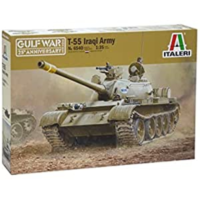 ITALERI 6540 T55 IRAQI ARMY    1/35 SCALE