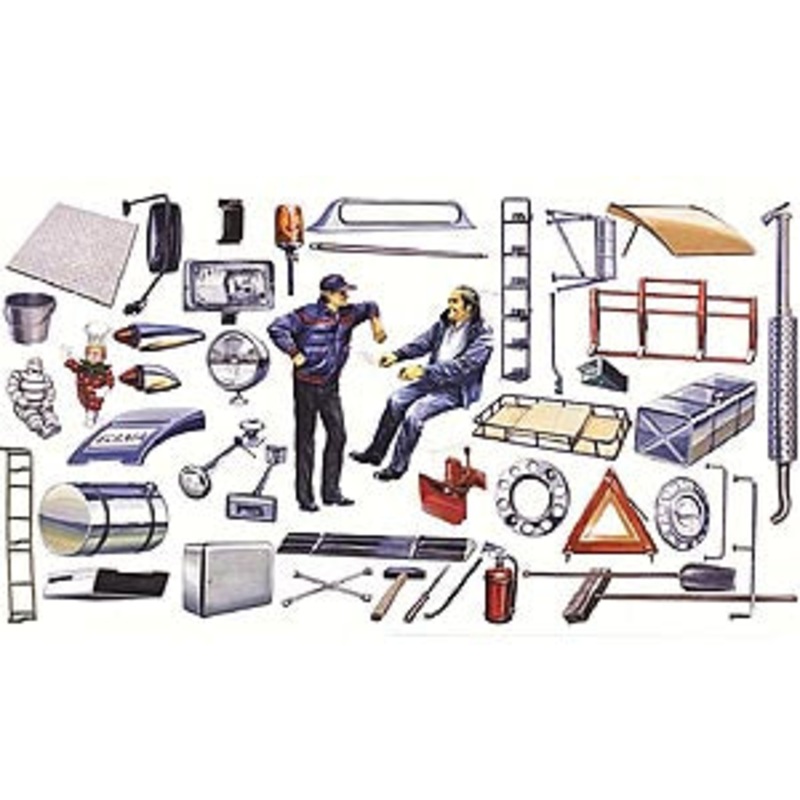 ITALERI 764 TRUCK SHOP ACCESSORIES 1/24 SCALE