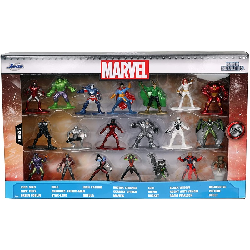 JADA 253225017 MARVEL NANO METAL COLLECTIBLE FIGURE PACK