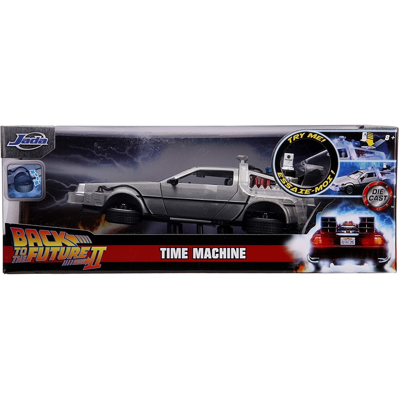 JADA BACK TO THE FUTURE PART 2 5021 TIME MACHINE 1:24 SCALE