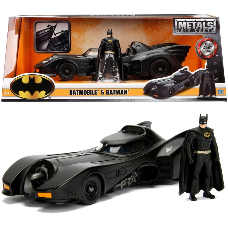 JADA BATMAN 1989 BATMOBILE & BATMAN 1:24 SCALE