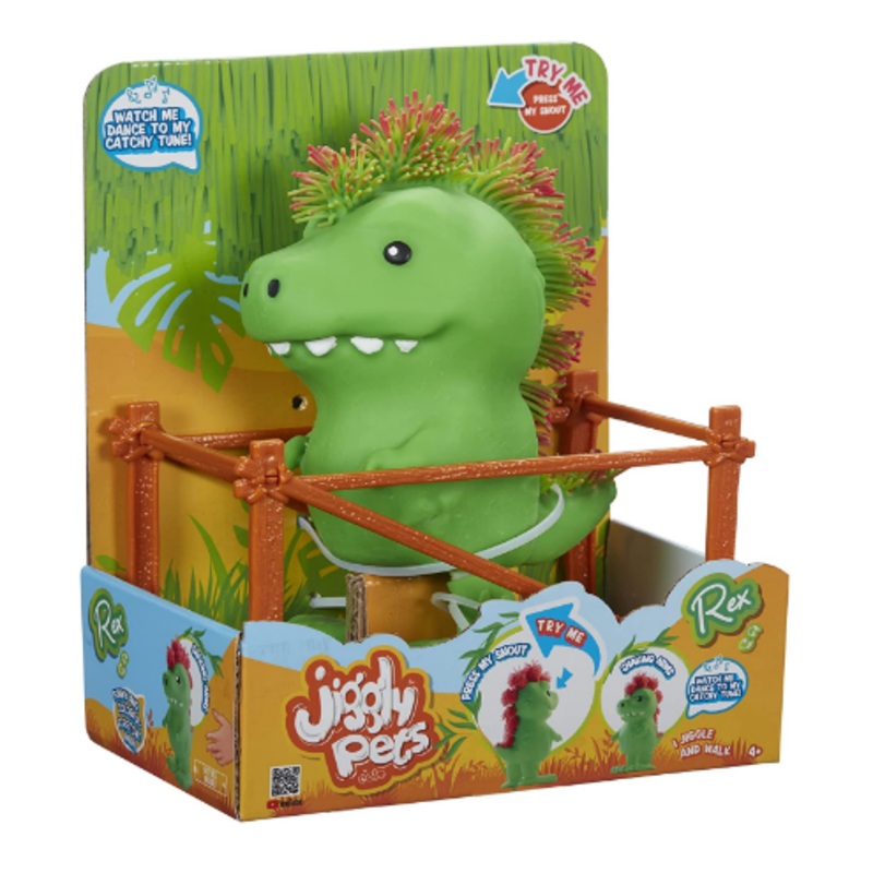 JIGGLY PETS JP010 REX THE DINO