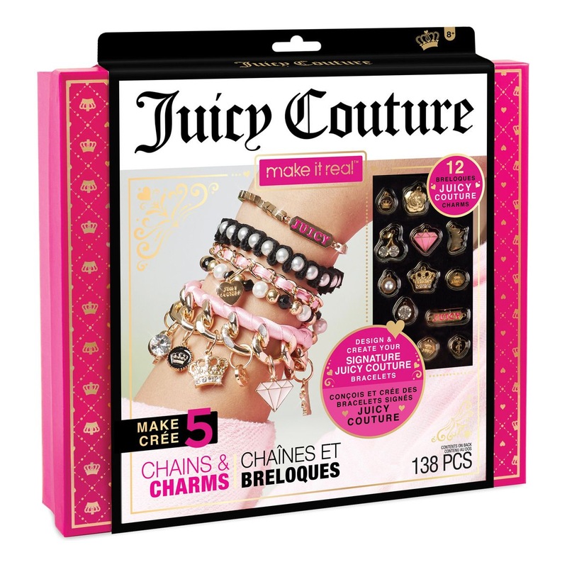 JUICY COUTURE 4404 CHAINS & CHARMS SET