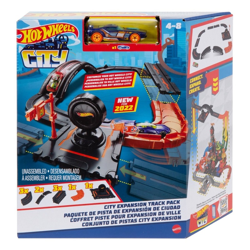 HOT WHEELS HDN95 CITY EXPANSION TRACK PACK