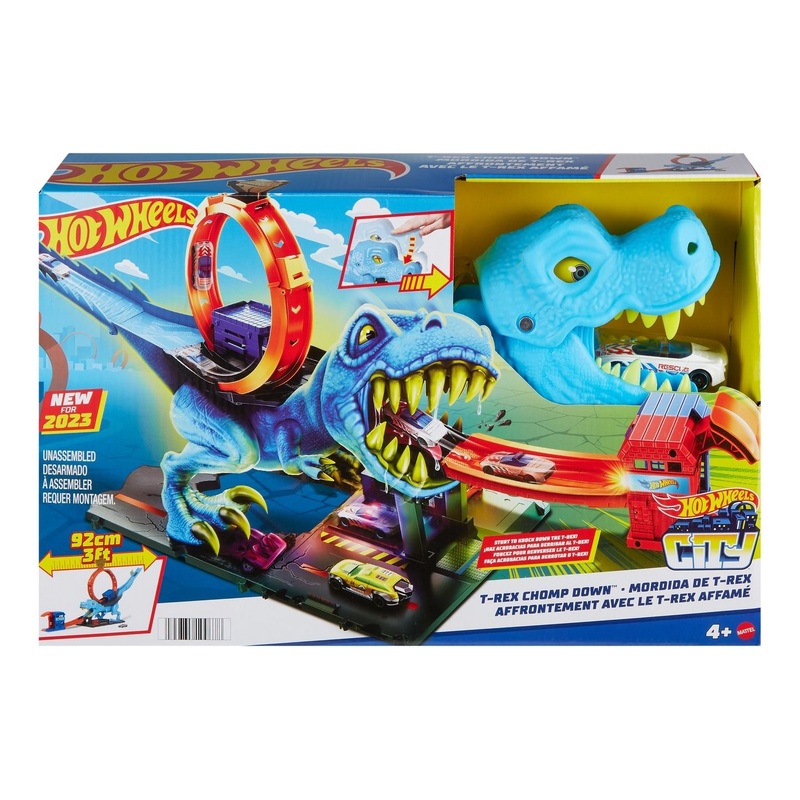 HOT WHEELS HKX42 CITY T-REX CHOMP DOWN