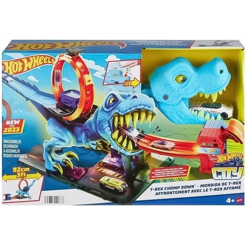 HOT WHEELS HKX42 TREX CHOMP DOWN
