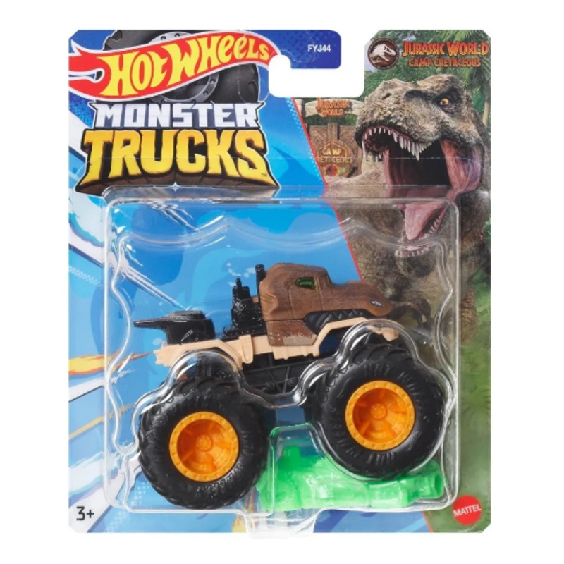 HOT WHEELS HVH70 MONSTER TRUCKS JURASSIC WORLD 1:64 SCALE