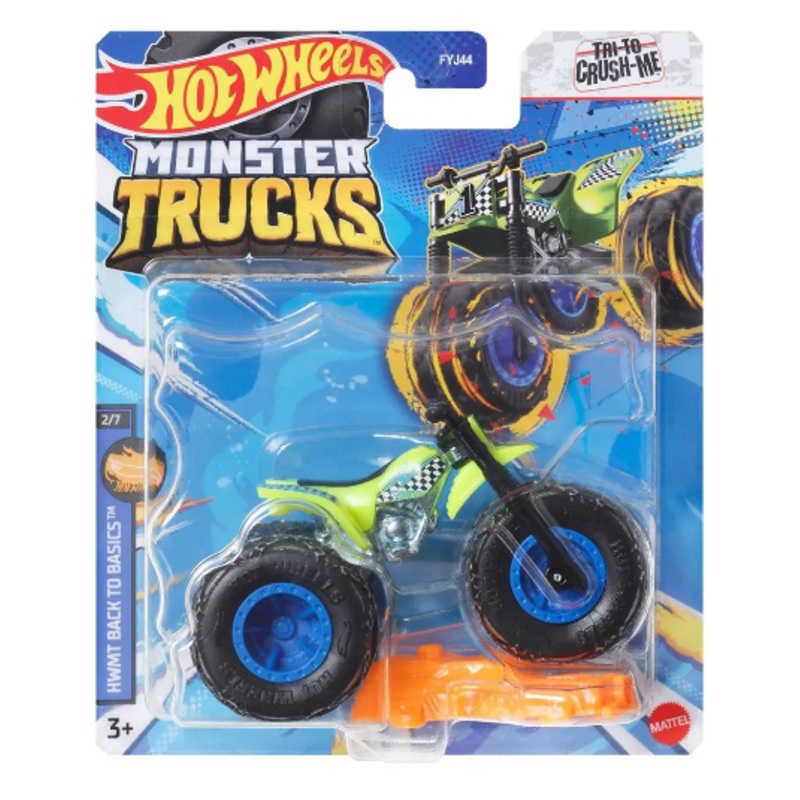 HOT WHEELS HWC70 MONSTER TRUCKS TRI TO CRUSH ME 1:64 SCALE