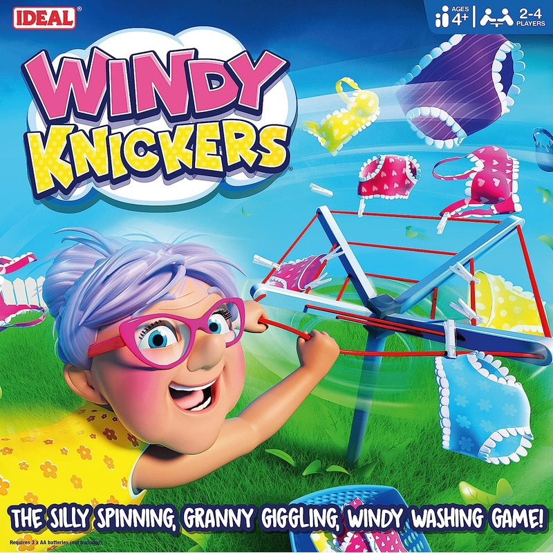 IDEAL 10822 WINDY KNICKERS BOARD GAME