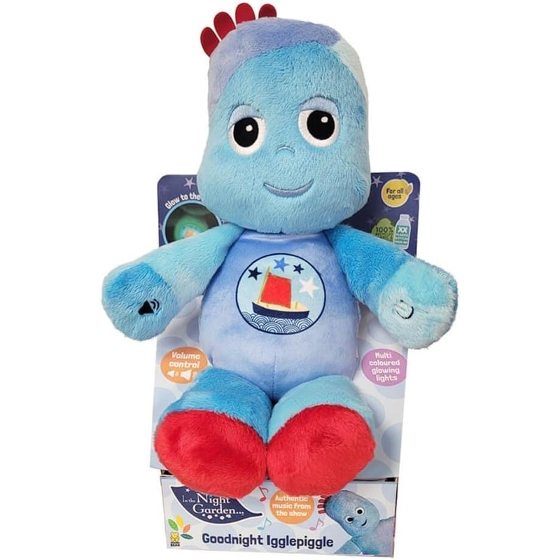 IN THE NIGHT GARDEN 2270 GOODNIGHT IGGLEPIGGLE LIGHTS AND SOUNDS SOFT TOY