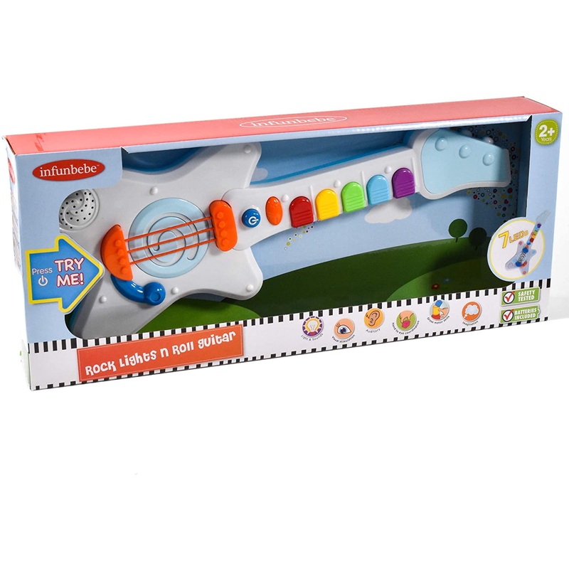 INFUNBEBE TY2434 ROCK N ROLL LIGHT UP GUITAR