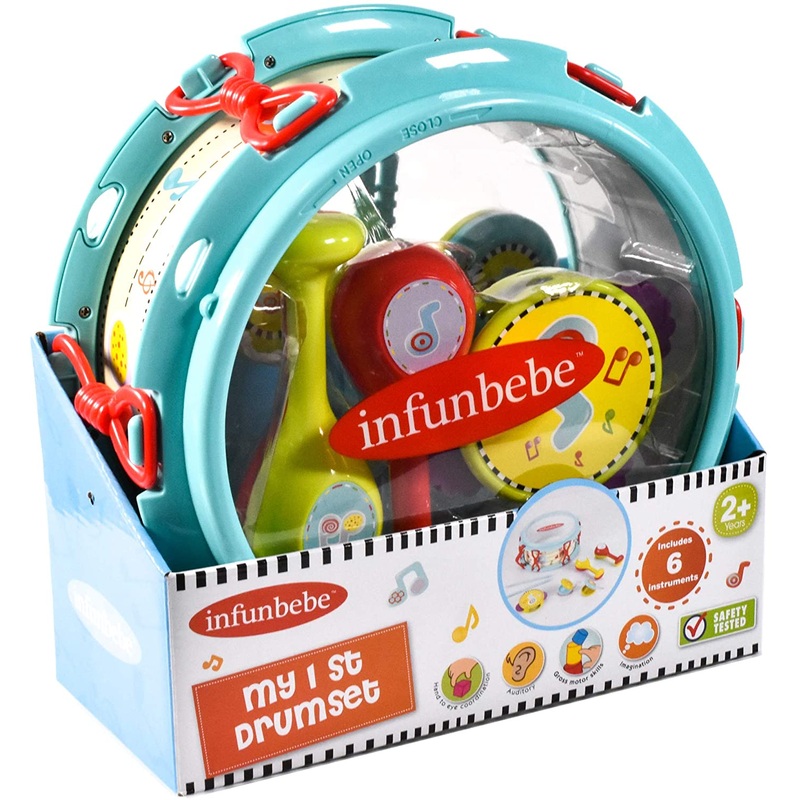 INFUNBEBE TY2447 MY FIRST DRUMSET MUSICAL INSTRUMENTS