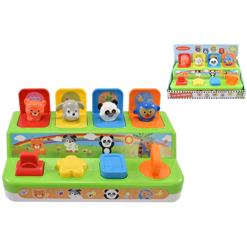 INFUNBEBE TY2458 POP UP ANIMALS