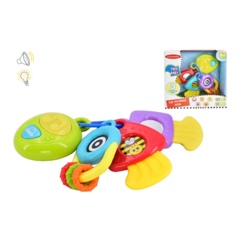 INFUNBEBE TY3593 MY 1ST TEETHING KEYS (two4ten)