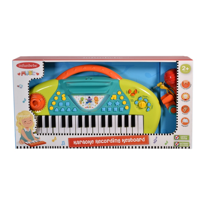 INFUNBEBE TY5916 MY FIRST KARAOKE RECORDING KEYBOARD