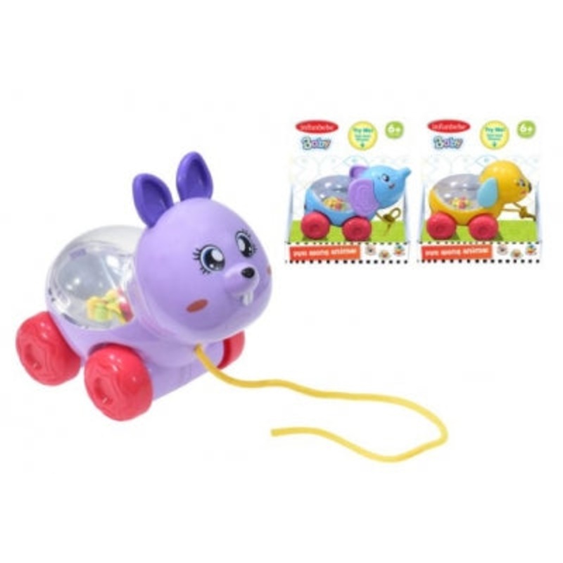 INFUNBEBE TY6780 MY 1ST PULL ALONG ANIMAL ASST