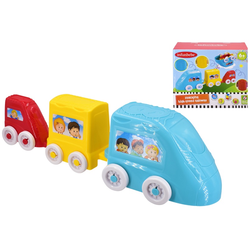 INFUNBEBE TY7522 STACKING HIGH SPEED TRAIN