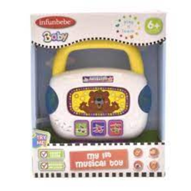 INFUNBEBE TY7687 BABY MY FIRST LIGHT & SOUND MUSIC PLAYER